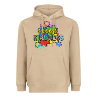 Mushroom choose kindness Heavyweight Hoodie - Zillion Design Studio