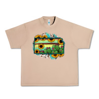 Burro Kansas map sunflower catus serape Urban Heavy Tee - RanaPortraitStore