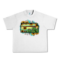Lunar Rock Kansas map sunflower catus serape Urban Heavy Tee - RanaPortraitStore