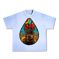 Grape Ice doberman Urban Heavy Tee - Artiststas