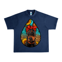 Navy doberman Urban Heavy Tee - Artiststas