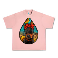 Salmon doberman Urban Heavy Tee - Artiststas