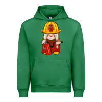 Emerald firefighter gnomes Urban Hoodie - Artiststas