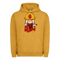 Pigment Peanut Butter firefighter gnomes Urban Hoodie - Artiststas
