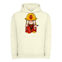 Pigment Pistachio firefighter gnomes Urban Hoodie - Artiststas