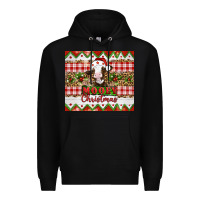 Black Moooey christmas Premium Hoodie - Artiststas