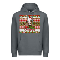 Rock Moooey christmas Premium Hoodie - Artiststas