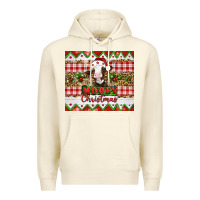 Sandshell Moooey christmas Premium Hoodie - Artiststas