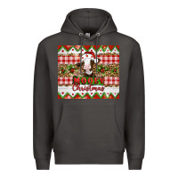Smoke Moooey christmas Premium Hoodie - Artiststas