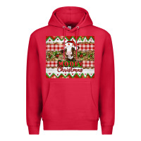 Cardinal Moooey christmas Premium Hoodie - Artiststas