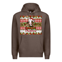 Coffee Moooey christmas Premium Hoodie - Artiststas