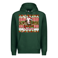 Sports Green Moooey christmas Premium Hoodie - Artiststas