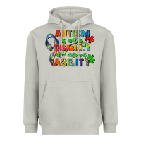 Moon Dust autism is not a disability its a different ability Heavyweight Hoodie - Zillion Design Studio