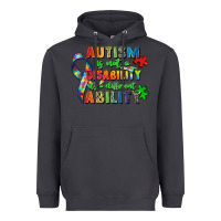 Smoke autism is not a disability its a different ability Heavyweight Hoodie - Zillion Design Studio