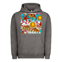Pigment Tornado beach seamless pattern Urban Hoodie - BundleAndBundleShop