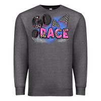 Charcoal Heather go race Premium Sweatshirt - Zillion Design Studio