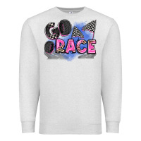 Oatmeal Heather go race Premium Sweatshirt - Zillion Design Studio