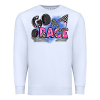 White go race Premium Sweatshirt - Zillion Design Studio
