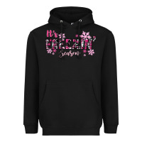 Black It's Freezin Season Pink Christmas Heavyweight Hoodie - RanaPortraitStore