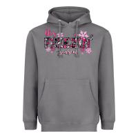 Storm It's Freezin Season Pink Christmas Heavyweight Hoodie - RanaPortraitStore