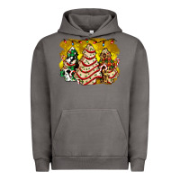 Pigment Tornado christmas tree cake and christmas pattern ado Urban Hoodie - AdoDesignShop