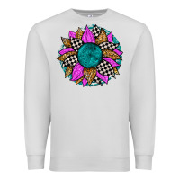 Dove Grey race sunflower Premium Sweatshirt - Zillion Design Studio
