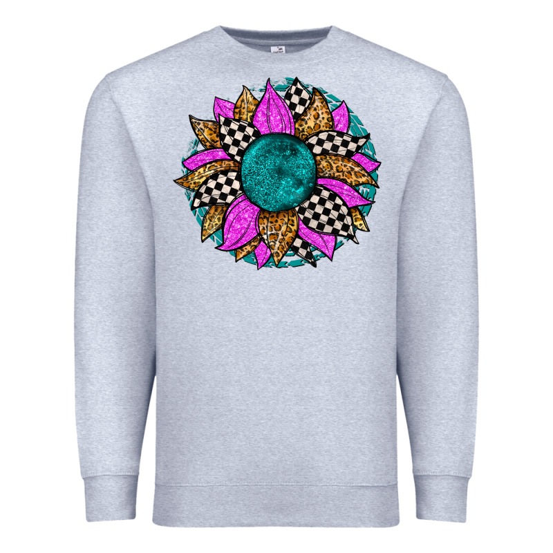 Race Sunflower Premium Sweatshirt by Zillion Design Studio | Teevron