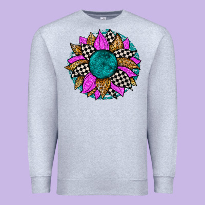 Race Sunflower Premium Sweatshirt Designed By Zillion Design Studio