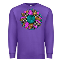 Purple race sunflower Premium Sweatshirt - Zillion Design Studio