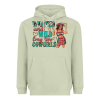 Matcha wanted and wild long live cowgirls Heavyweight Hoodie - texasbilliewilder