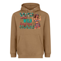 Toasted Coconut wanted and wild long live cowgirls Heavyweight Hoodie - texasbilliewilder