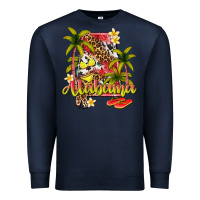 Navy summer alabama Premium Sweatshirt - texasbilliewilder
