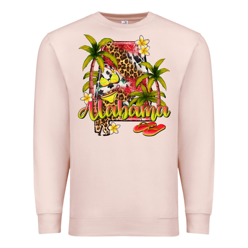 Summer Alabama Premium Sweatshirt by texasbilliewilder | Teevron