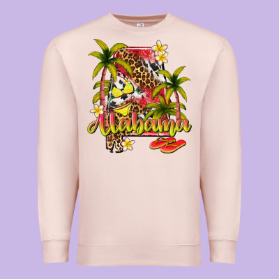 Summer Alabama Premium Sweatshirt Designed By Texasbilliewilder
