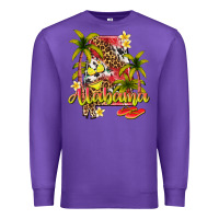 Purple summer alabama Premium Sweatshirt - texasbilliewilder