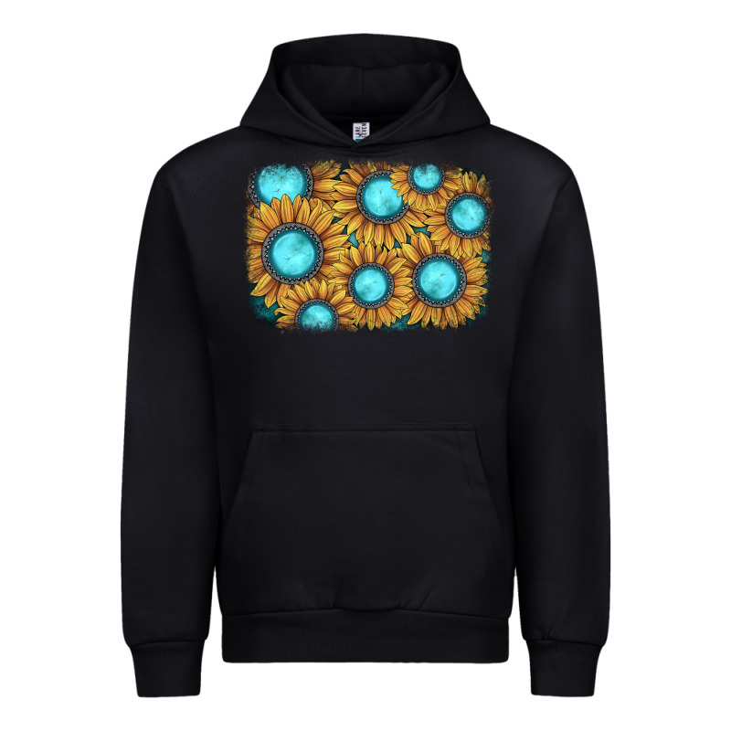 Sunflower Gemstone Background Urban Hoodie by JahusDesignShop | Teevron