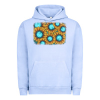 Pigment Grape Ice sunflower gemstone background Urban Hoodie - JahusDesignShop