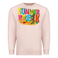 Pale Pink summer break Premium Sweatshirt - texasbilliewilder