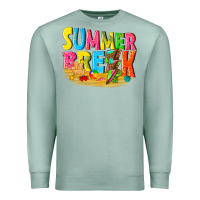 Seafoam summer break Premium Sweatshirt - texasbilliewilder