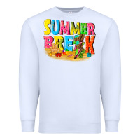 White summer break Premium Sweatshirt - texasbilliewilder