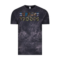 Cloud Black armed forces day support our troops Vintage Tee - Artiststas