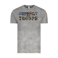 Cloud Rock armed forces day support our troops Vintage Tee - Artiststas