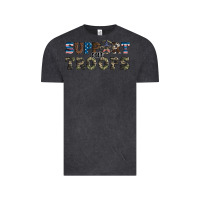 Vintage Black armed forces day support our troops Vintage Tee - Artiststas