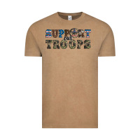 Vintage Coffee armed forces day support our troops Vintage Tee - Artiststas
