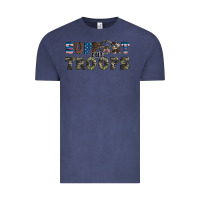 Vintage Denim armed forces day support our troops Vintage Tee - Artiststas