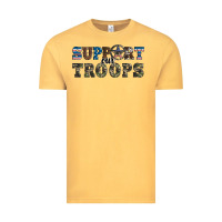 Vintage Mustard armed forces day support our troops Vintage Tee - Artiststas