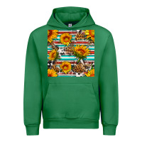 Emerald serape leopard seamless pattern Urban Hoodie - BundleAndBundleShop