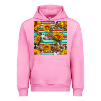 Fuchsia Pink serape leopard seamless pattern Urban Hoodie - BundleAndBundleShop