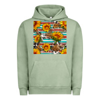 Pigment Oil Green serape leopard seamless pattern Urban Hoodie - BundleAndBundleShop