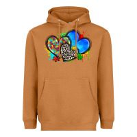 Meerkat autism hearts Heavyweight Hoodie - Zillion Design Studio